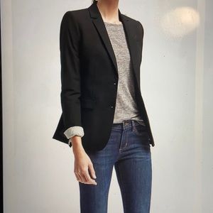 Banana Republic Petite Long and Lean Wool Blazer